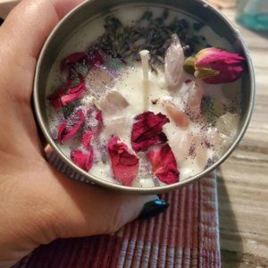 (4oz)Self love/ love/ attraction Intention Candle
